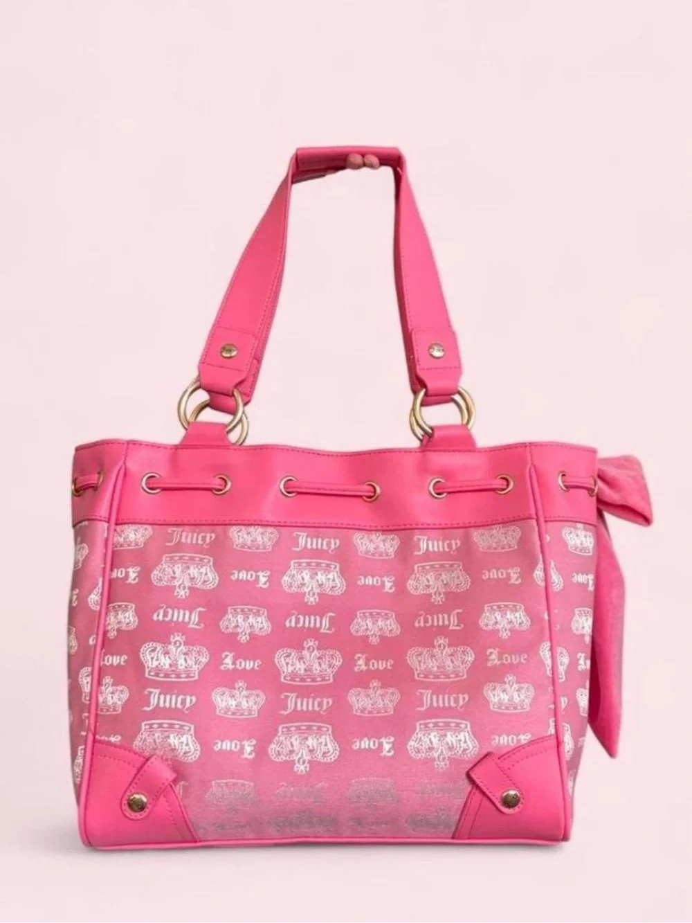 Juicy Couture RARE daydreamer tote bag - pink lemonade